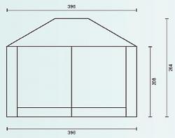 Садовый тент-шатер Campack Tent G-3401-2 Садовый тент-шатер Campack Tent G-3401-2