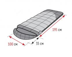 Спальный мешок Alexika Canada Plus-3 Спальный мешок Alexika Canada Plus-3