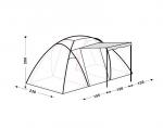 Кемпинговая палатка King Camp Bari Fiber 3030-2