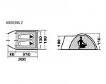 Туристическая палатка Trek Planet Arisona 2-3