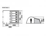 Кемпинговая палатка Trek Planet Montana 5-3