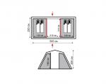 Кемпинговая палатка Tramp Brest 4-2