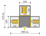 Кемпинговая палатка Talberg Base Super 9-3