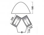 Кемпинговая палатка Greenell Монахан 4 (25563-303-00)-3