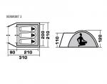 Туристическая палатка Trek Planet Vermont 3-4