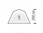 Кемпинговая палатка Talberg Base 4 -3