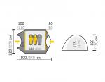 Экстремальная палатка Talberg Malm Pro 2-2