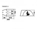 Туристическая палатка Trek Planet Toronto 2-2