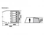 Кемпинговая палатка Trek Planet Michigan 5-5
