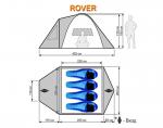 Туристическая палатка World of Maverick Rover-9