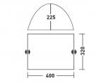 Кемпинговый тент-шатер Greenell Москито-3