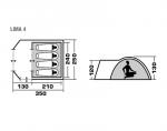 Туристическая палатка Trek Planet Lima 4-5