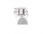 Экспедиционная палатка Tramp Rock 4-2