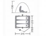 Туристическая палатка Greenell Клер 3 V2 -3