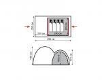 Кемпинговая палатка Tramp Sphinx-2