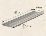 Туристический коврик Tengu Mark 3.23M-3